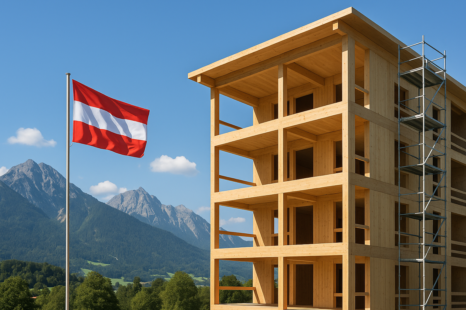 Titelbild zu „Österreich setzt neue Impulse im Holzbau“
