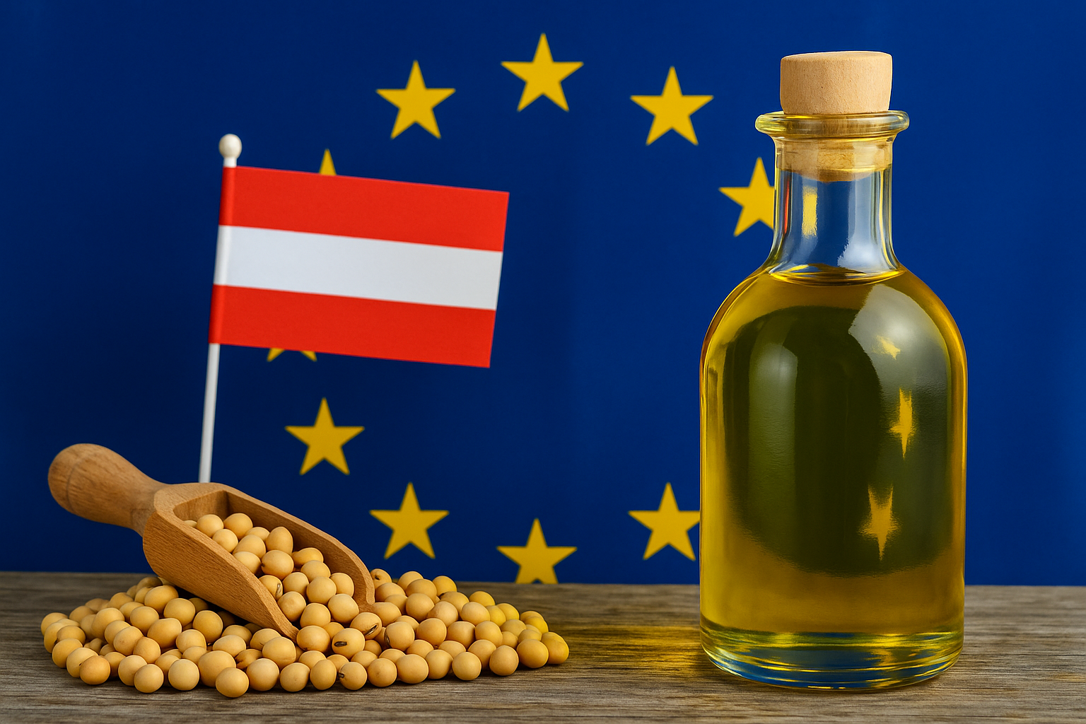 Titelbild zu „EU-Politik bedroht Österreichs Sojaölproduktion“