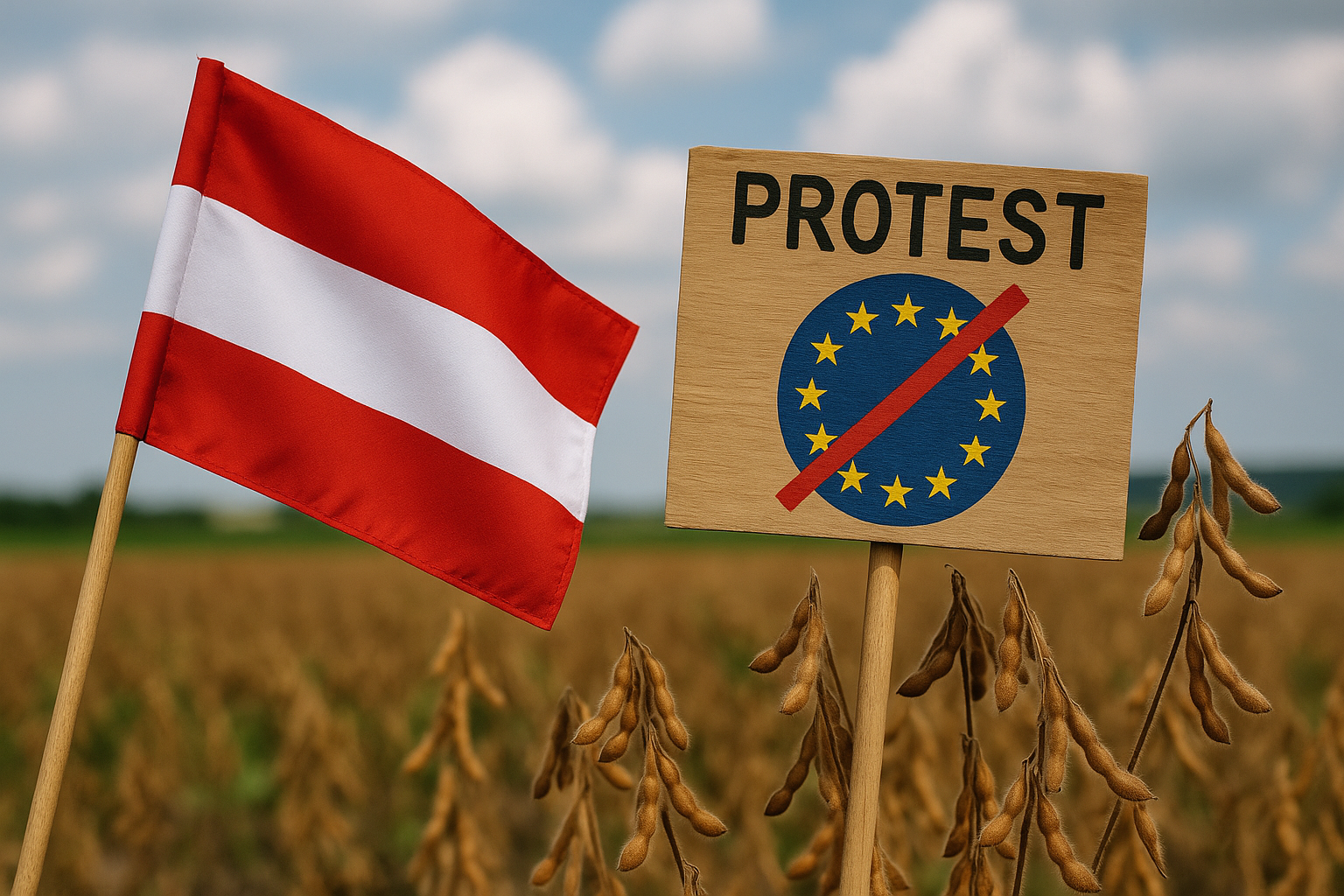 Titelbild zu „Österreichs Protest gegen EU-Pläne zur Sojaeinstufung“