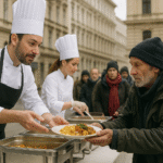 Spitzenköch:innen kochen für Menschen in Not in Wien