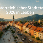 Österreichischer Städtetag 2026 in Leoben: Treffpunkt für urbane Zukunft