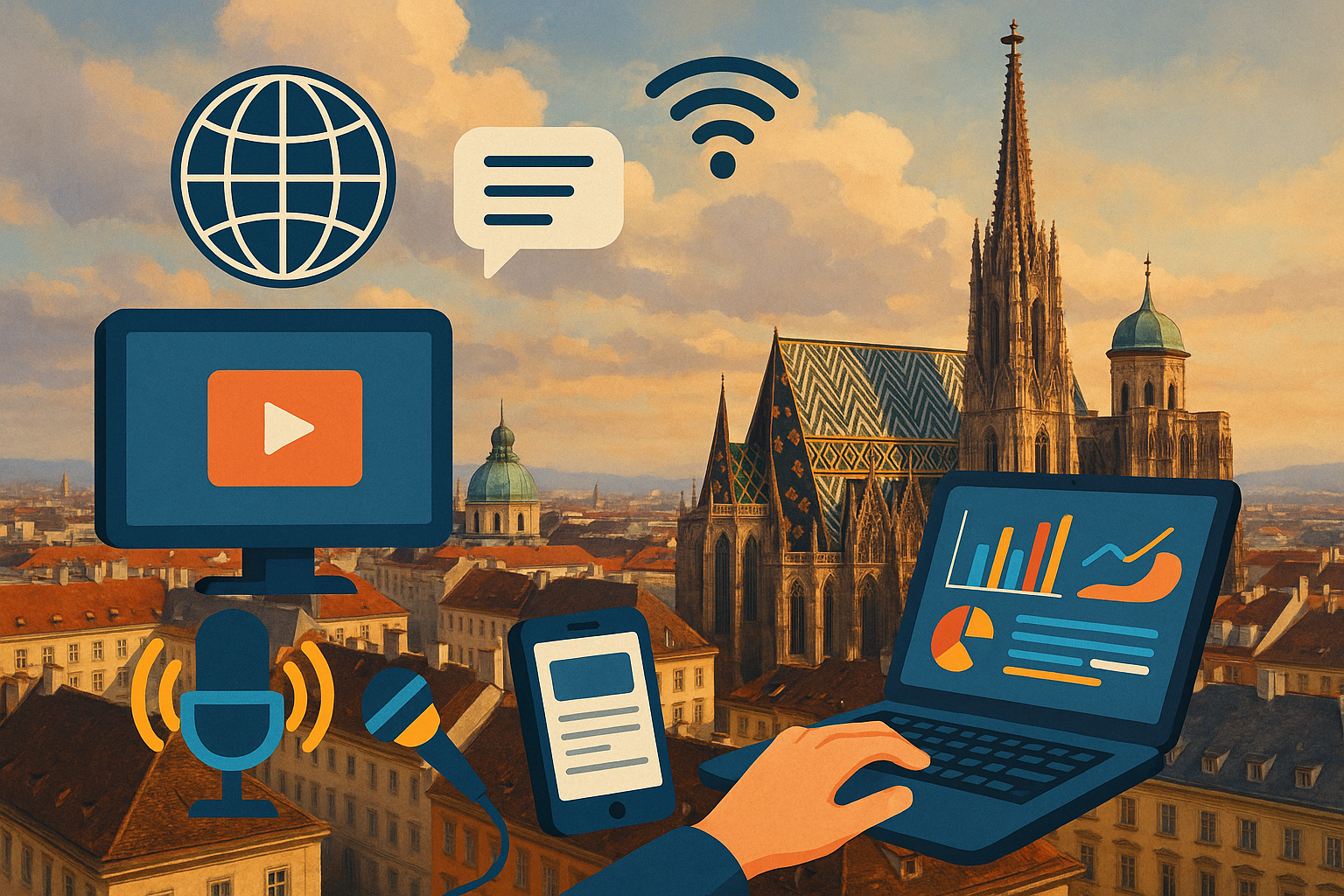 Titelbild zu „Wien als Zentrum der globalen Medieninnovation“