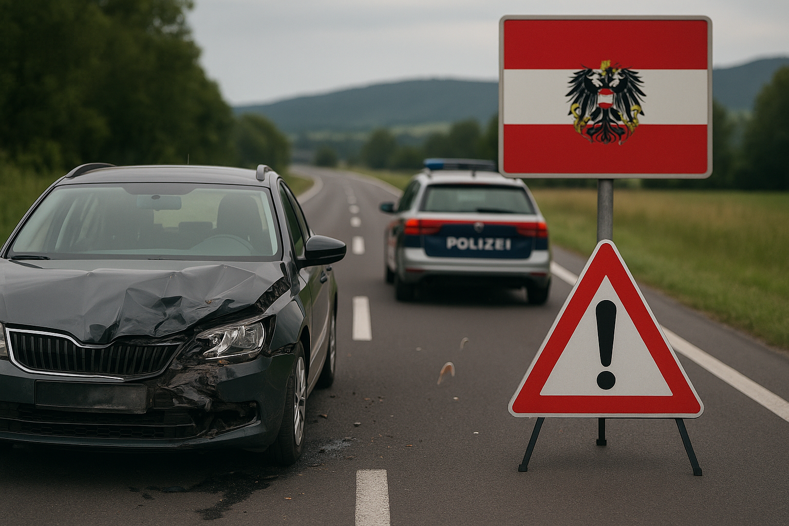 Titelbild zu „Drei Verkehrstote in einer Woche: Österreichs Straßen im Fokus“