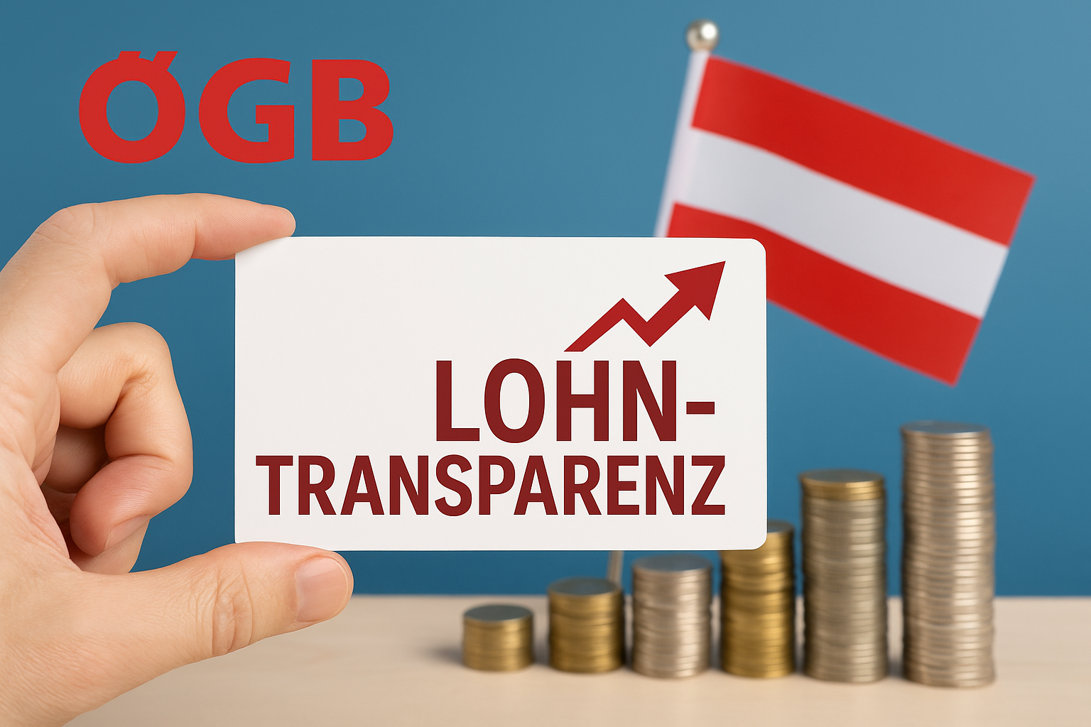 Titelbild zu „ÖGB fordert unverzügliche Lohntransparenz in Österreich“