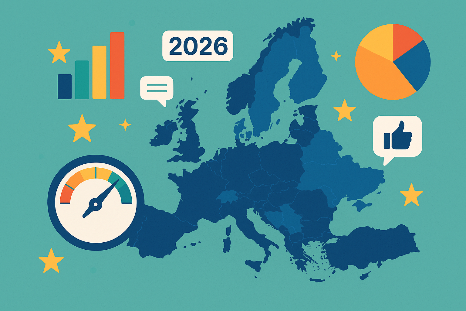 Titelbild zu „ChatEurope-Barometer 2026: Themen, die Europa bewegen“