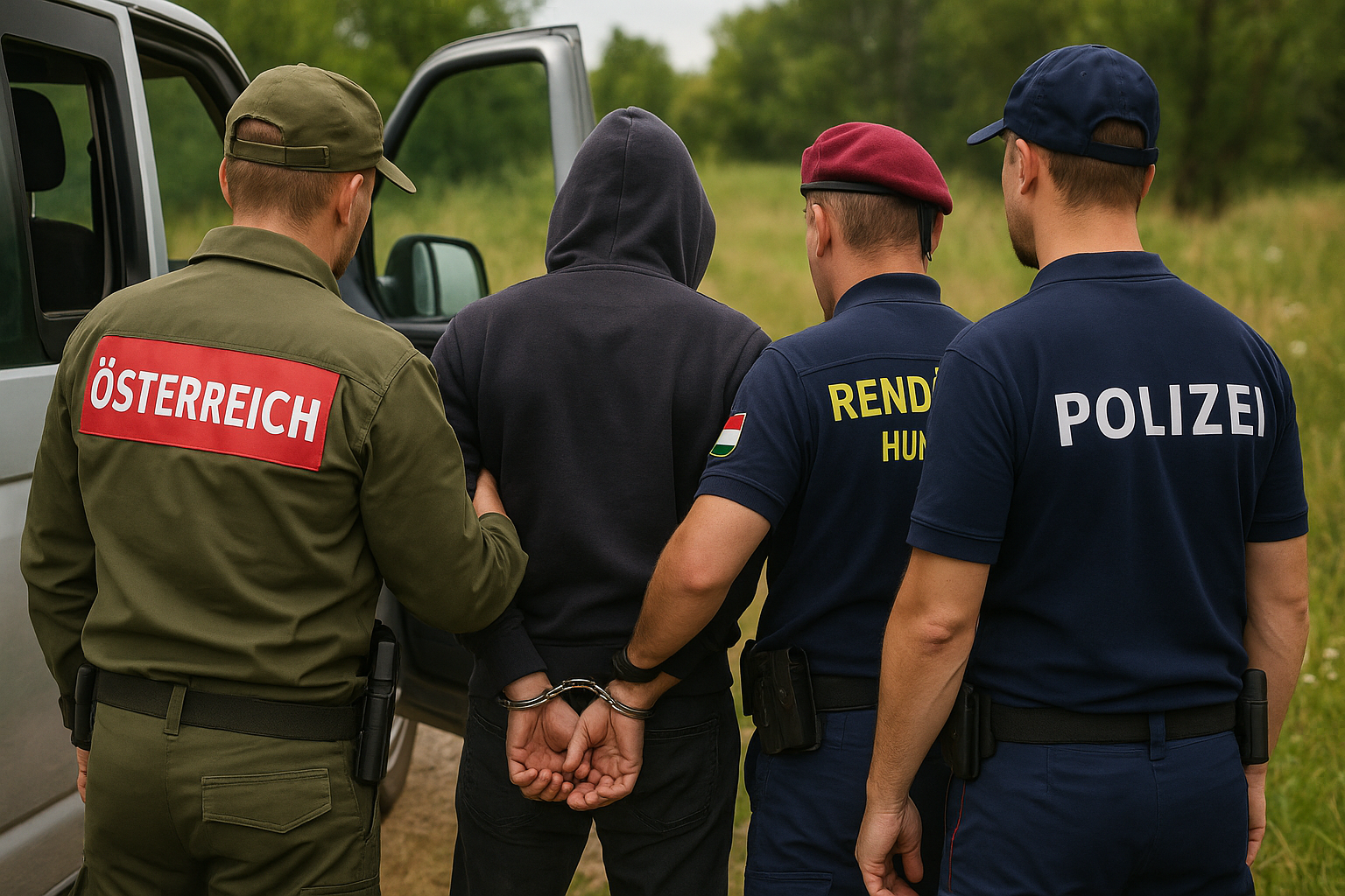 Titelbild zu „Österreich-Ungarn: Erfolgreiche Schlepperbekämpfung im Fokus“