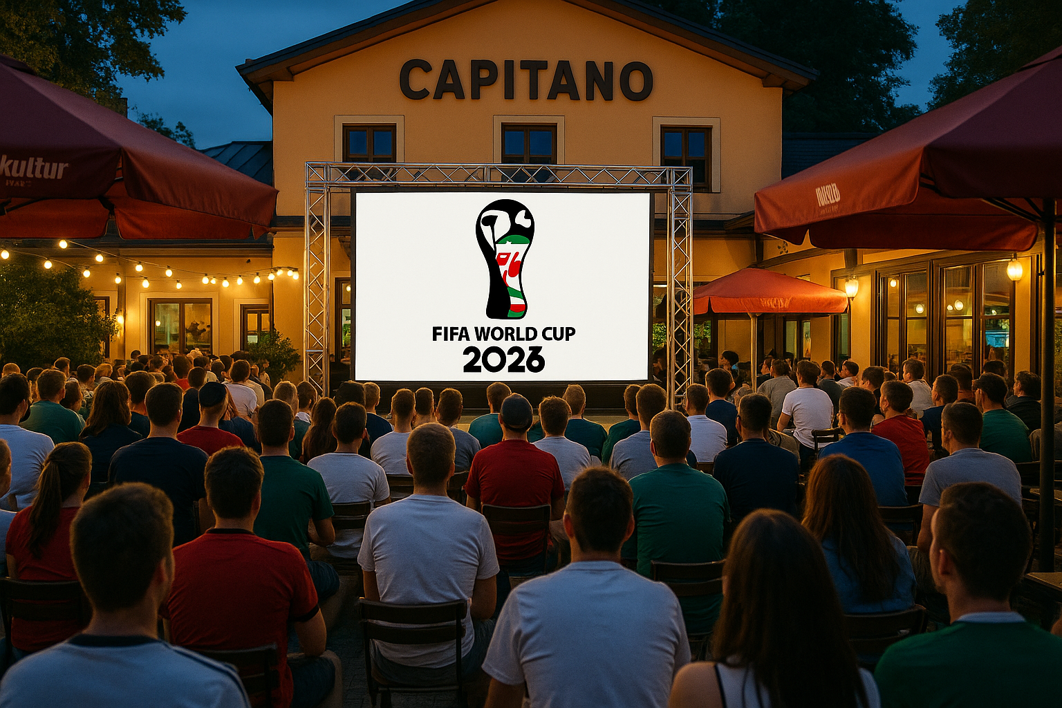 Titelbild zu „FIFA WM 2026: Public Viewing im Capitano Wien“