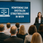 Konferenz zur digitalen Streitbeilegung in Wien