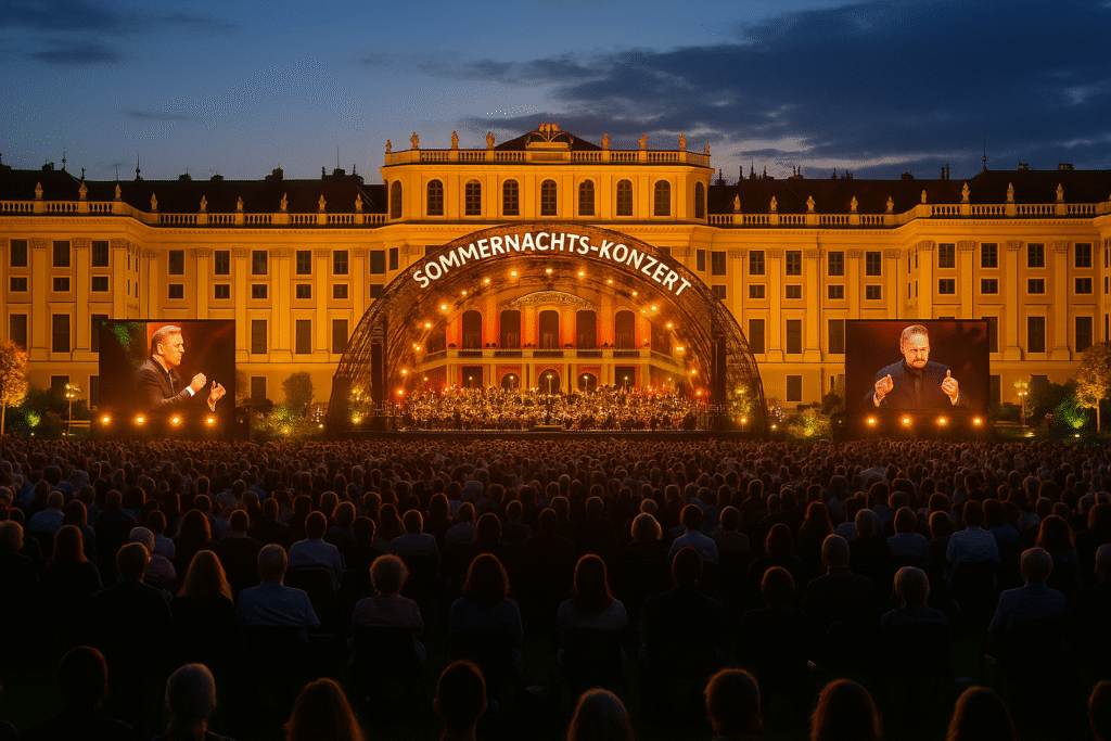Kulturelles Juwel Wiens: Sommernachtskonzert im Fokus