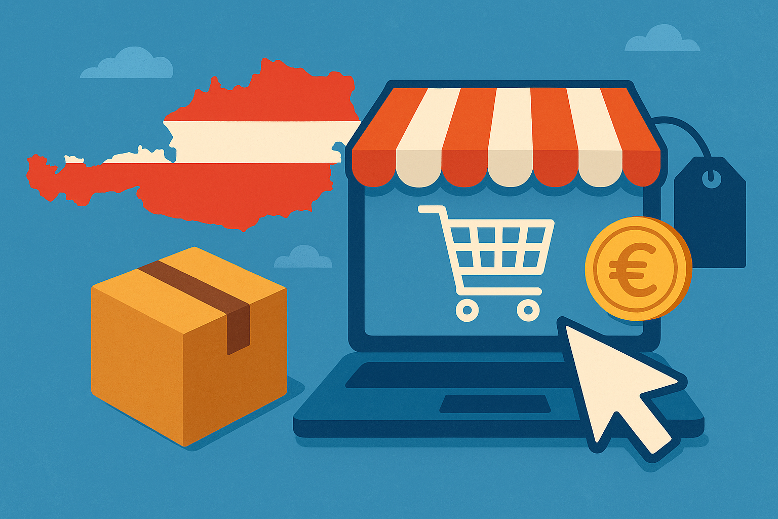 Titelbild zu „E-Commerce-Plattformen: Die richtige Wahl für Österreichs Unternehmen“