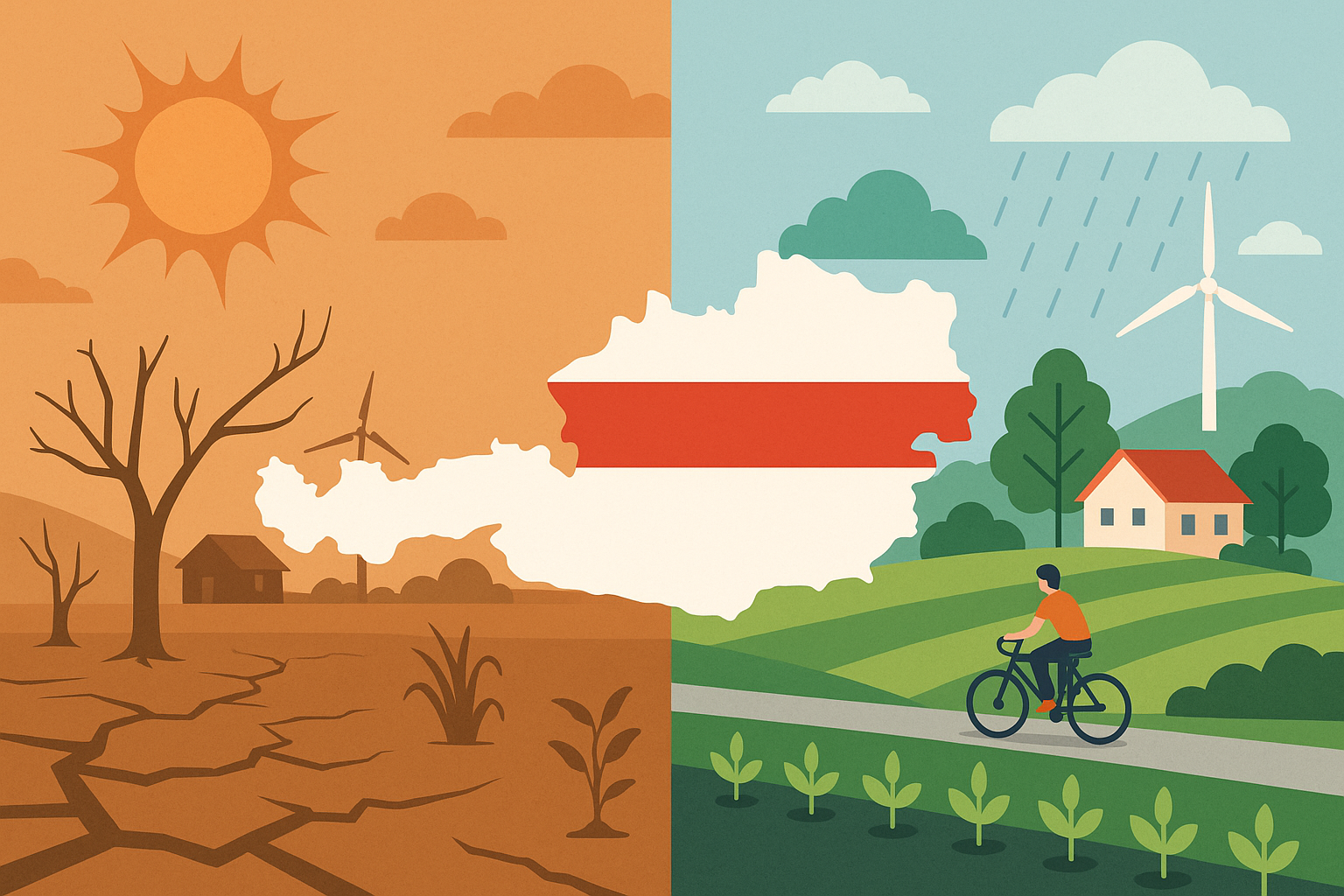Titelbild zu „Klimawandelanpassung: Österreichs Weg zu mehr Sicherheit“