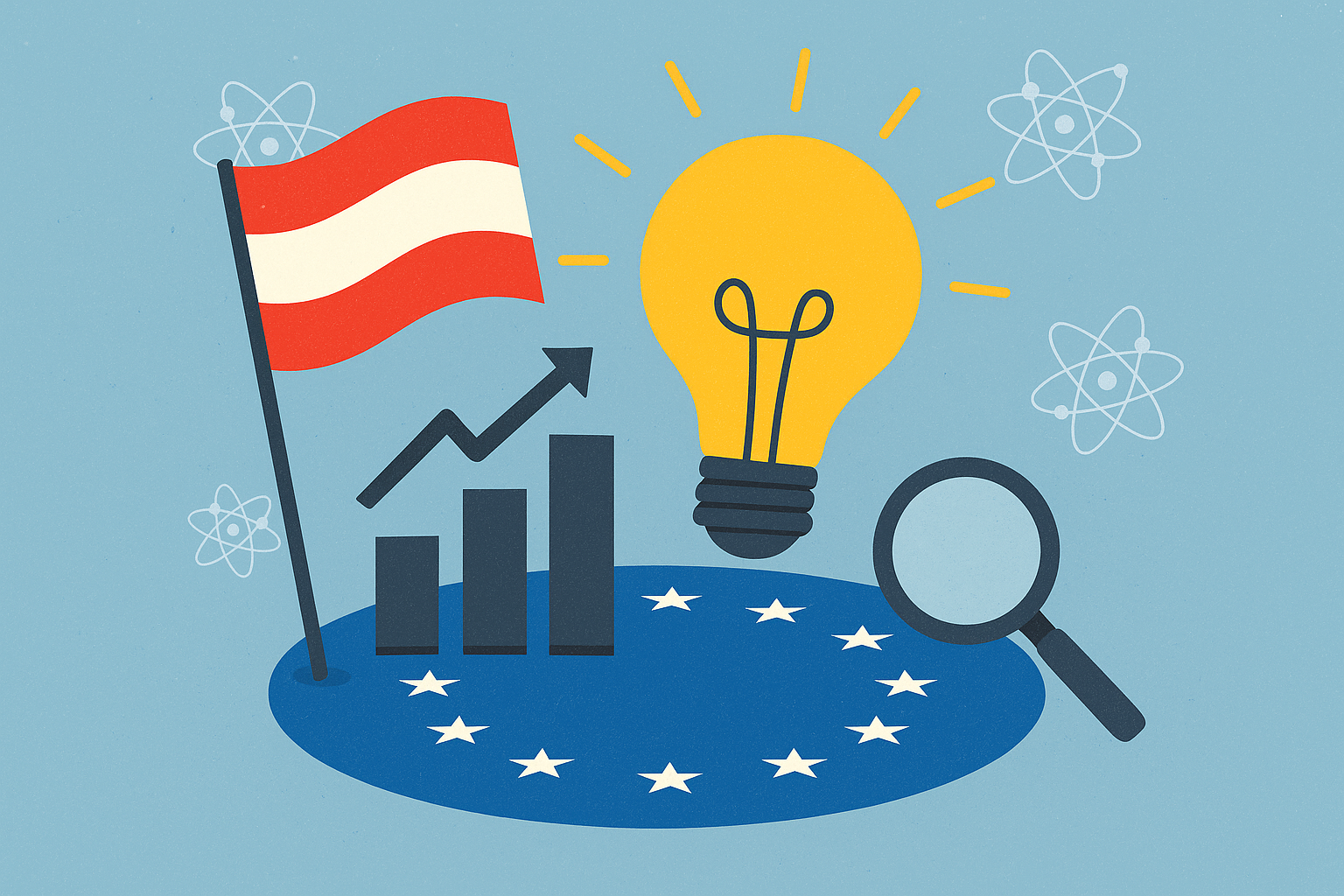 Titelbild zu „Österreichs Innovationskraft: Platz 8 in der EU“