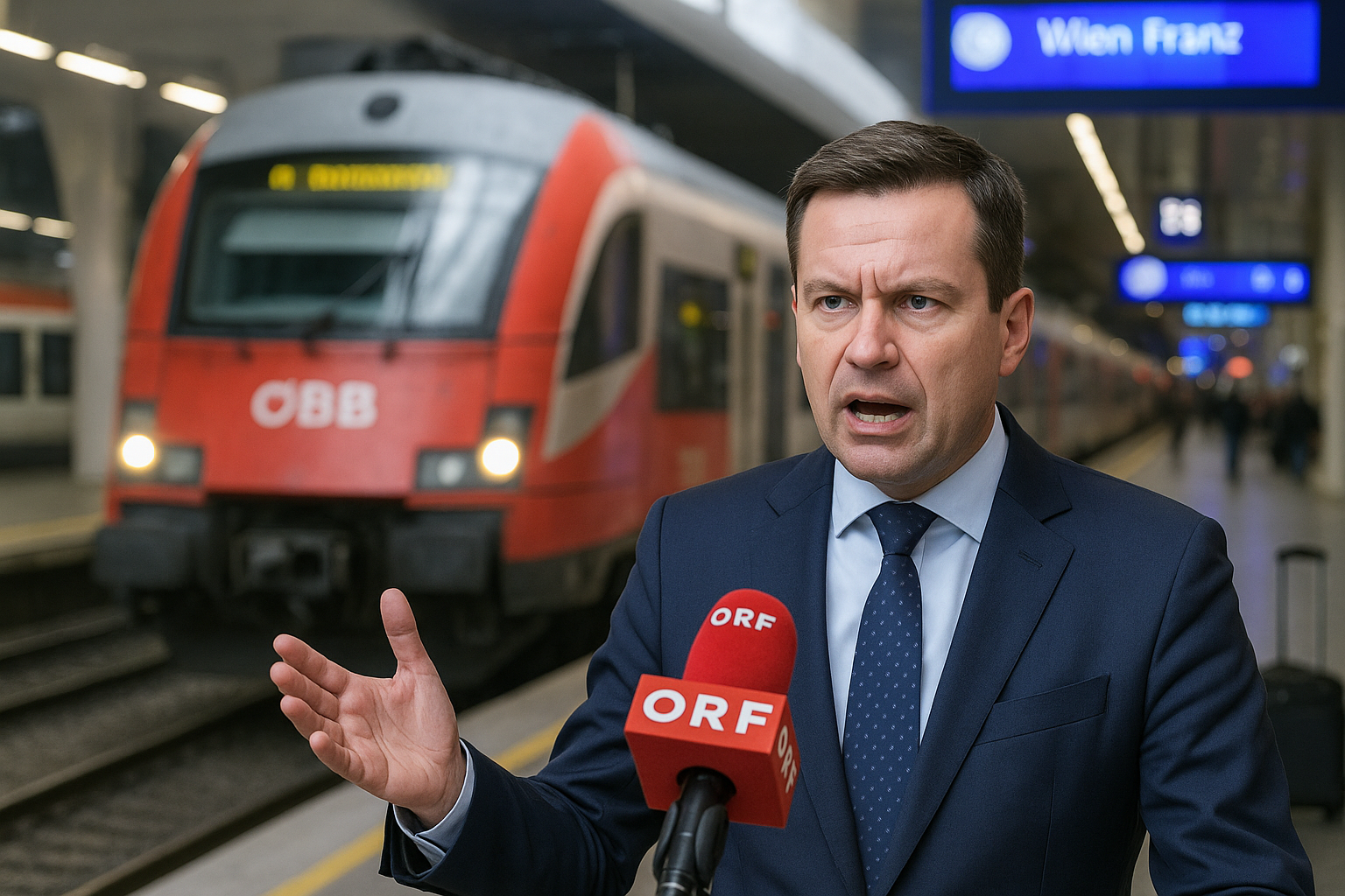 Titelbild zu „FPÖ kritisiert Mobilitätsbudget: Leere Versprechen und ÖBB-Chaos“