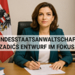Bundesstaatsanwaltschaft: Zadićs Entwurf im Fokus