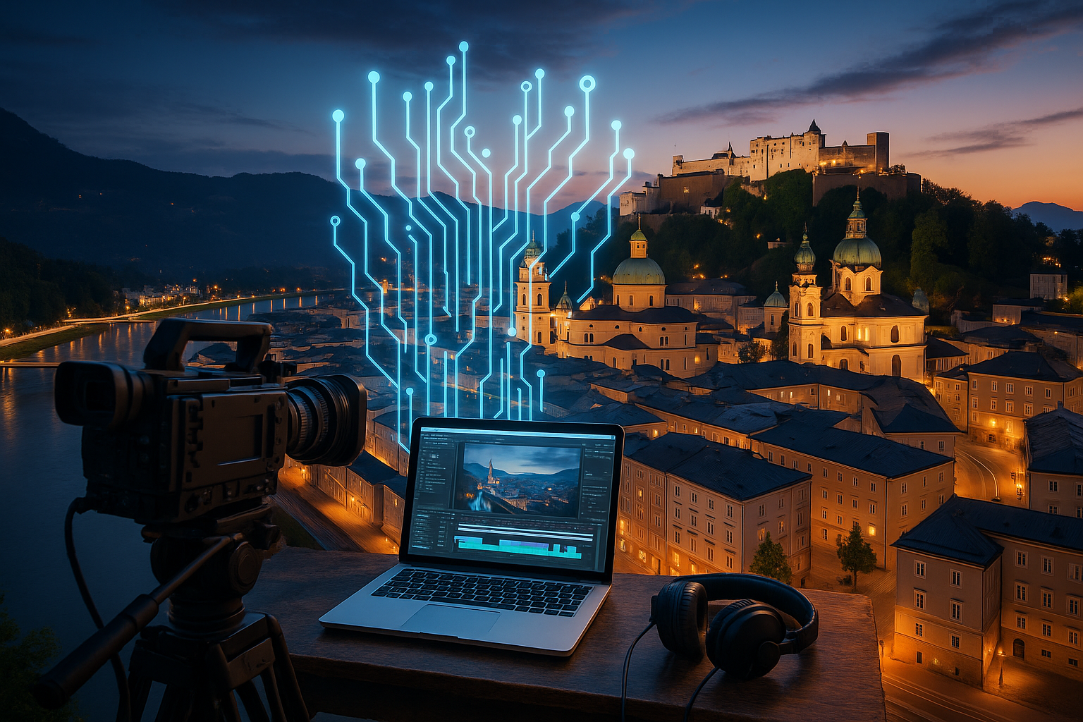 Titelbild zu „Zukunft des Films: Salzburg als innovativer Medien-Hub“