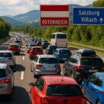 Verkehrschaos in Österreich: Lange Wartezeiten im Sommerreiseverkehr
