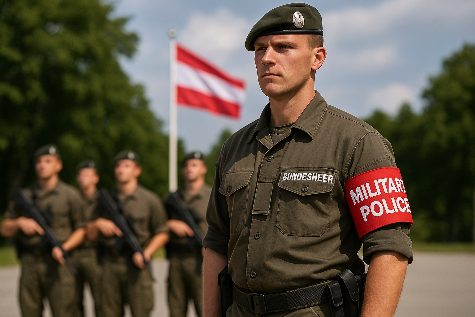 Titelbild zu „Bundesheer: Neue Militärpolizisten verstärken Österreichs Sicherheit“