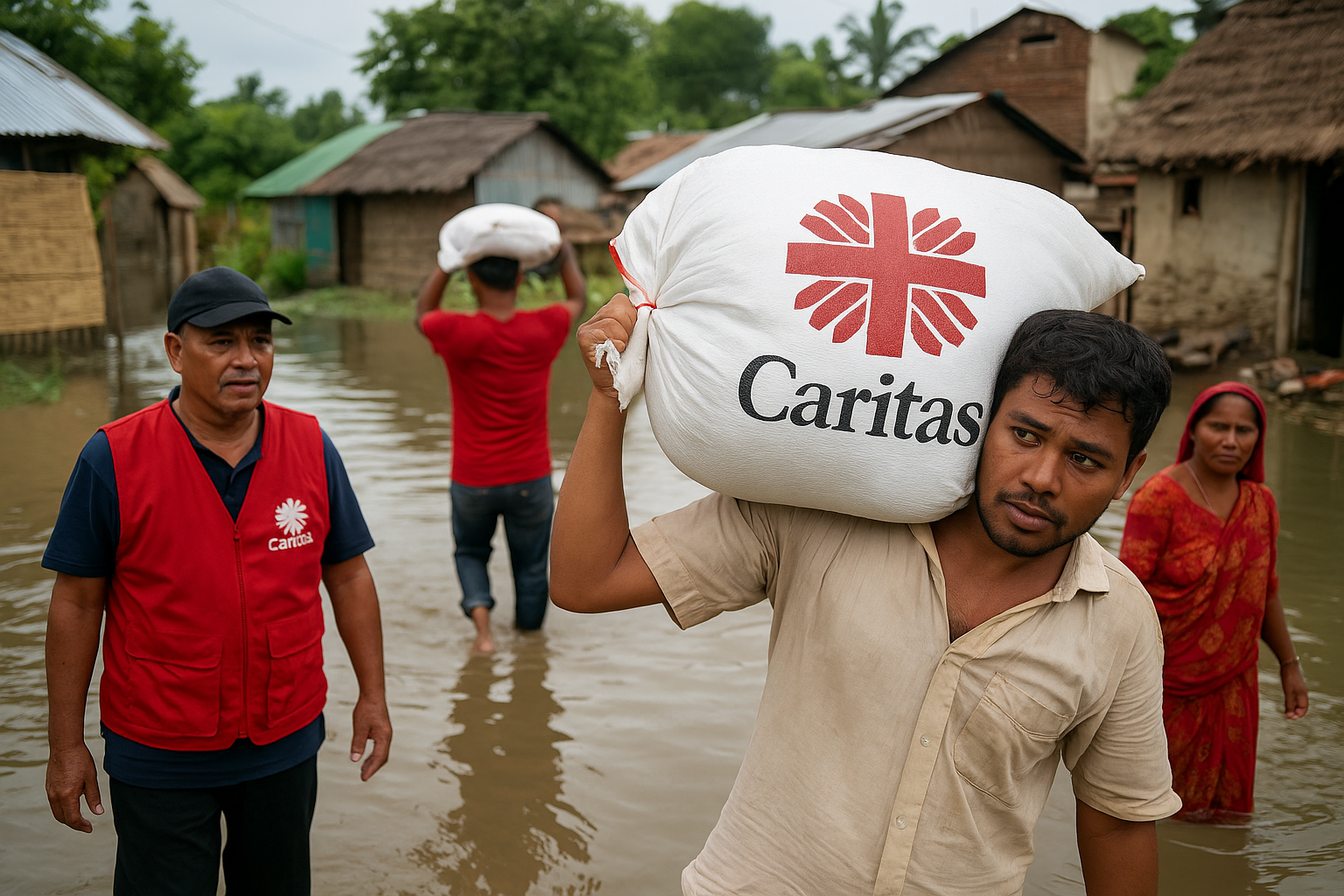 Titelbild zu „Caritas verstärkt Nothilfe für Nepal nach Flutkatastrophe“