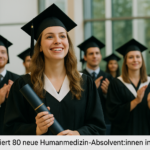 DPU feiert 80 neue Humanmedizin-Absolvent:innen in Krems