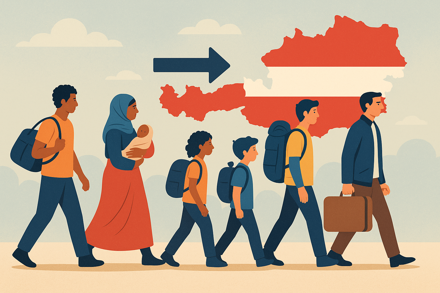 Titelbild zu „Migration in Österreich: Herausforderungen und Chancen“