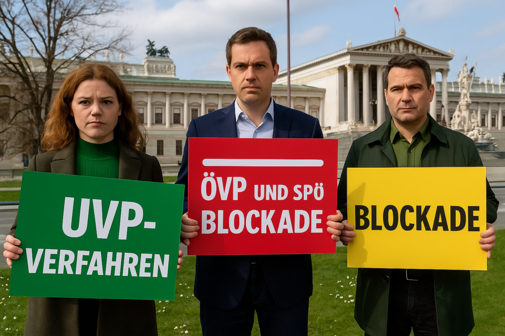 UVP-Verfahren: Grüne kritisieren Blockade von ÖVP und SPÖ
