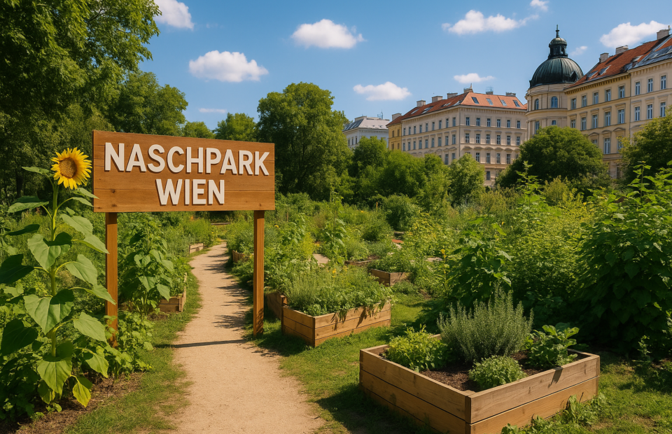 Titelbild zu „Naschpark Wien: Ein Jahr Grünoase im Herzen der Stadt“