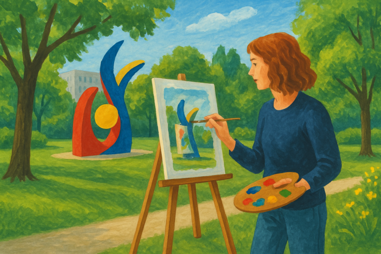 Titelbild zu „Ein Jahr Kunst und Natur am Bank Austria Park“