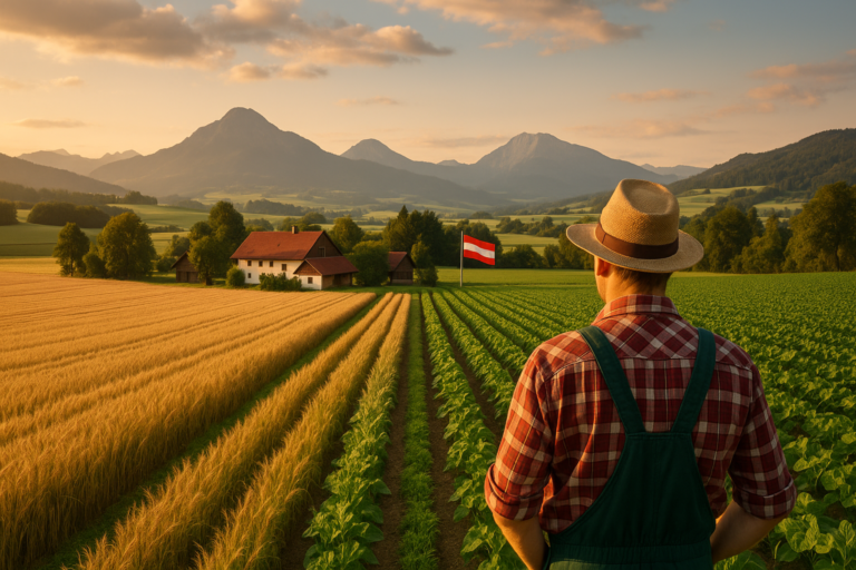Titelbild zu „Österreichs Landwirtschaft im Wandel: Herausforderungen und Chancen“