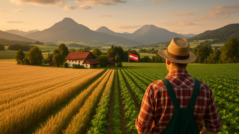 Titelbild zu „Österreichs Landwirtschaft im Wandel: Herausforderungen und Chancen“