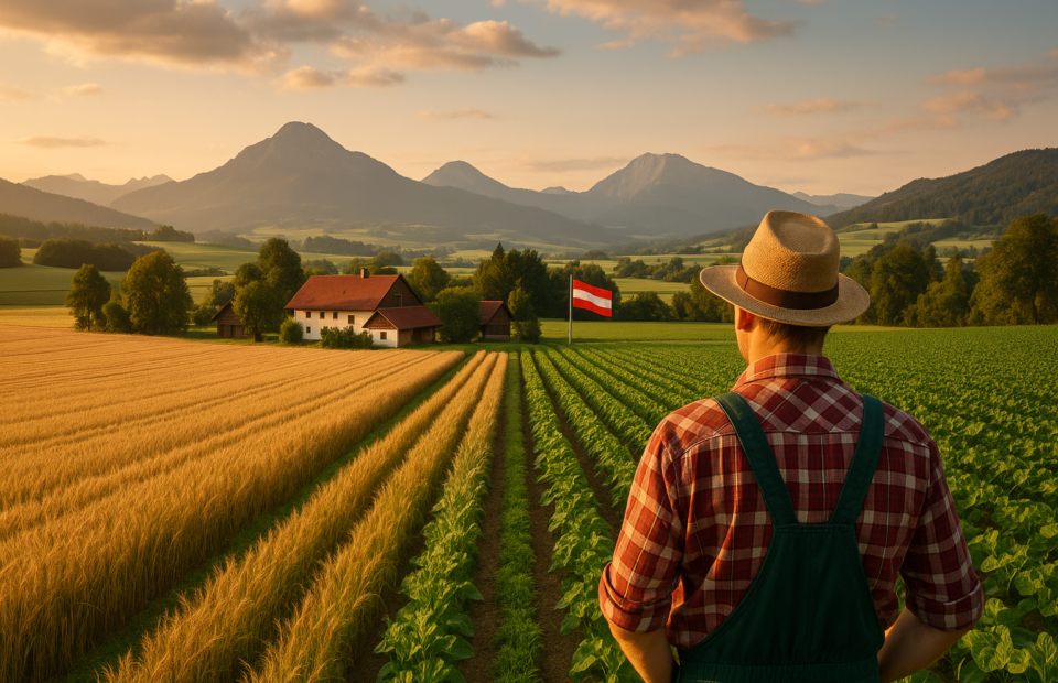 Titelbild zu „Österreichs Landwirtschaft im Wandel: Herausforderungen und Chancen“