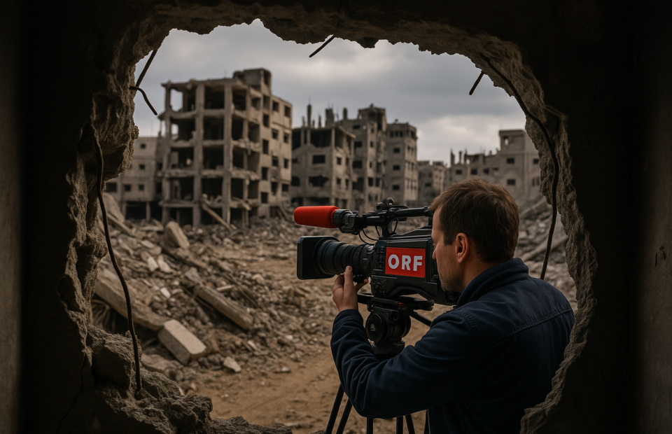 Titelbild zu „Gaza im Fokus: ORF beleuchtet drei Jahre Krieg“