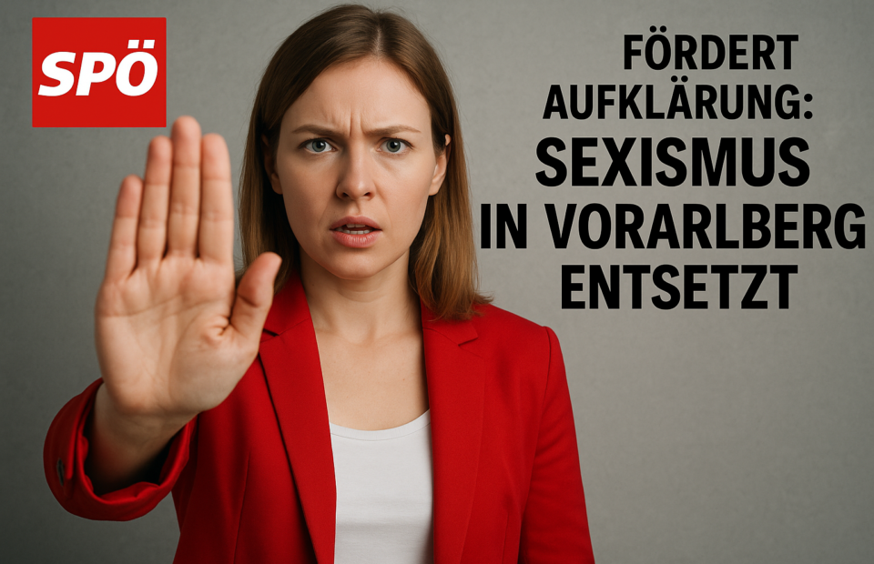 Titelbild zu „SPÖ fordert Aufklärung: Sexismus in Vorarlberg entsetzt“