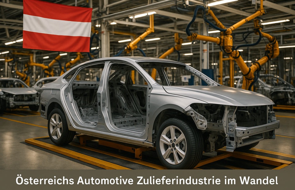 Titelbild zu „Österreichs Automotive Zulieferindustrie im Wandel: Herausforderungen und Chancen“