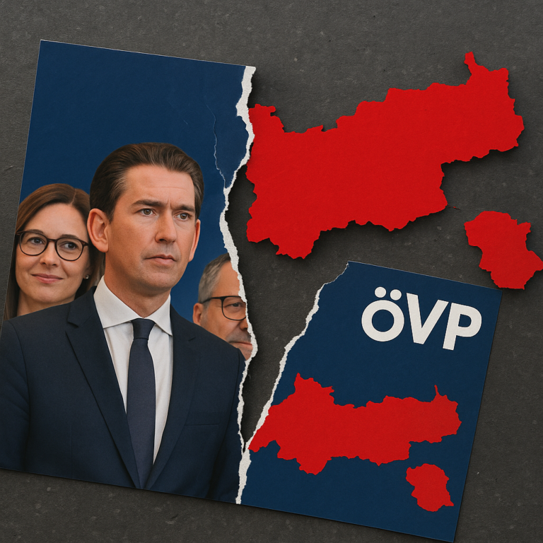 Titelbild zu „Tiroler ÖVP plant Abspaltung: Zerfallsprozess der Volkspartei“