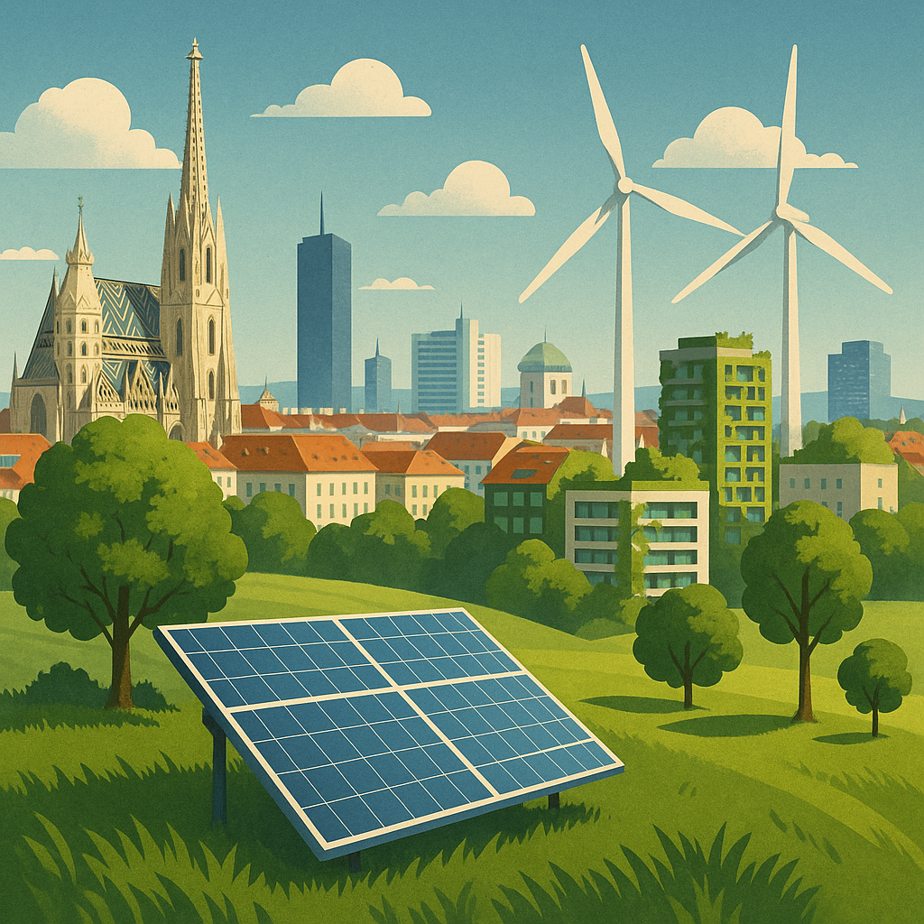 Titelbild zu „Wien setzt auf Klimaschutz: Strategien für die Zukunft“