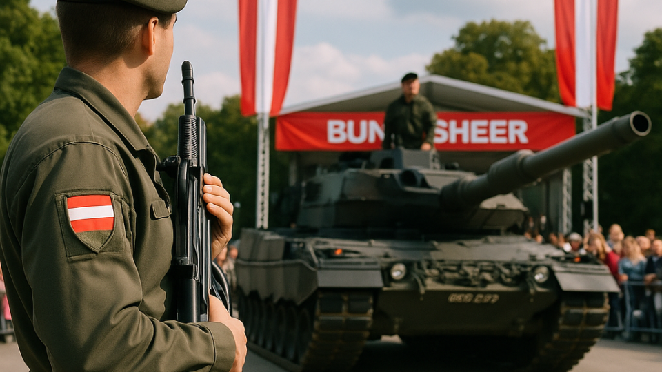 Titelbild zu „Bundesheer: Infoschau zum Nationalfeiertag live erleben“