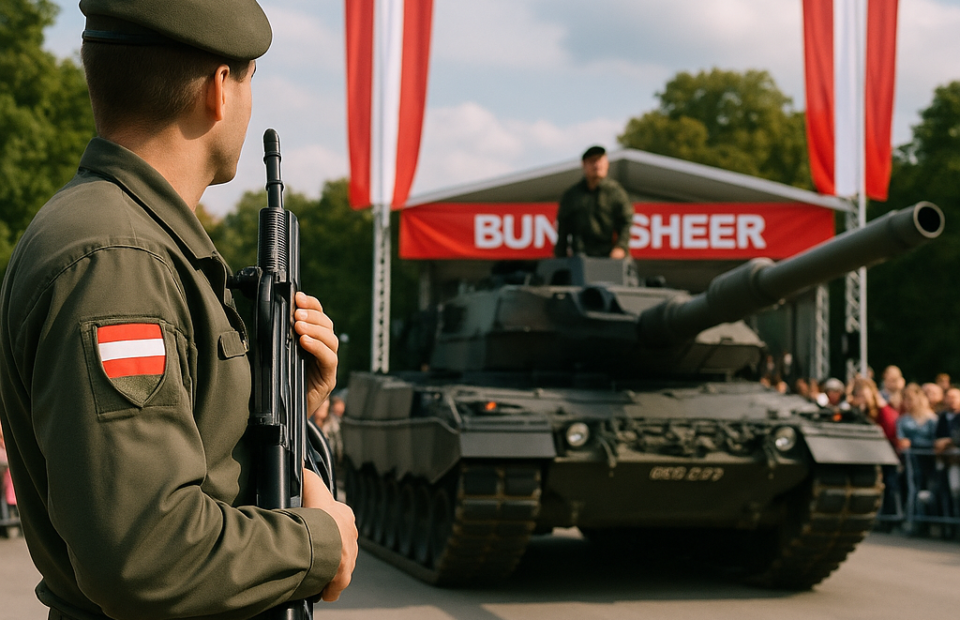 Titelbild zu „Bundesheer: Infoschau zum Nationalfeiertag live erleben“