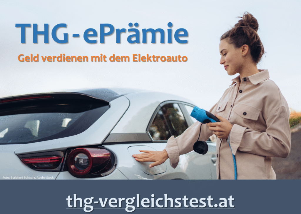 THG-e-Prämie in Österreich: Jährlich gut 100€ fürs e-Auto